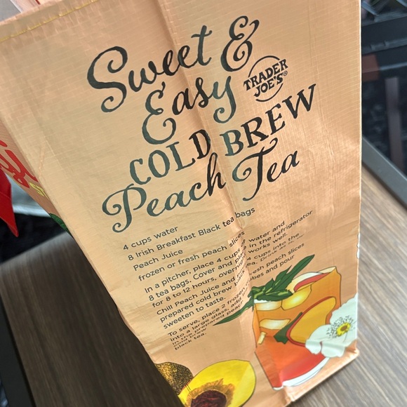 NWT 2 Trader Joe's Reusable Tote Bags GA & SC - Picture 10 of 10